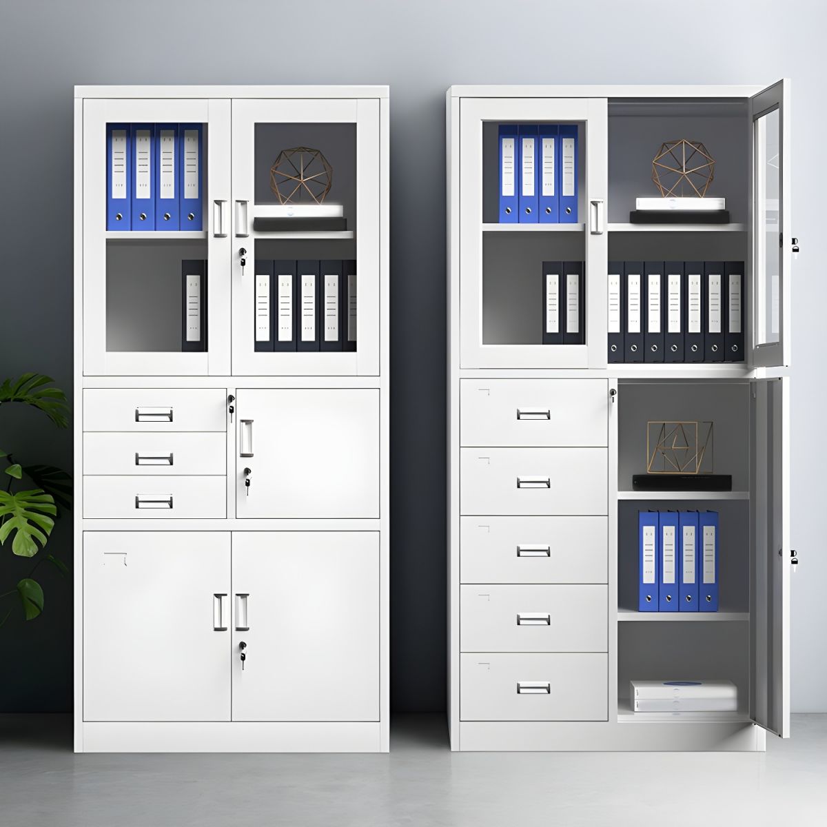 2-Door metallic Filing Office Cabinet - Tamco - office furniture