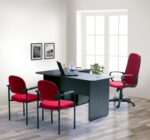 1200mm L-shaped office table - Image 2
