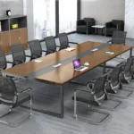 2.4 meters office boardroom table - Image 5