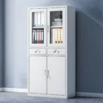 2-Door office cabinet (metallic) - Image 5