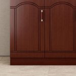 2-Door wooden office cabinet - Image 5
