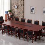 2400mm office boardroom table - Image 5
