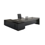 Zoe 180cm L-shaped executive desk - Image 3