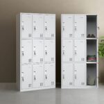 9-Locker Steel Office Cabinet