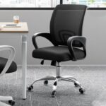 Secretarial mesh office seat