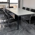 Chrome office guest chair - Image 3