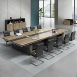 4.8 meters modern boardroom table - Image 2