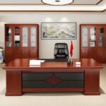 2 meters L-fashioned executive desk - Image 3