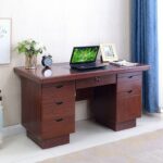 1400mm Rectangular Office Computer Desk - Image 3