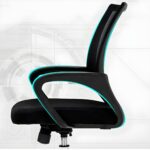 Modern Mid-Back Mesh Task Chair - Image 3
