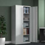2-Door metallic office storage cabinet - Image 3