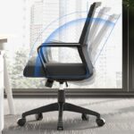 Captain mesh office desk chair - Image 2