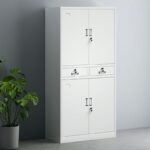 4-Door metallic office cabinet - Image 3