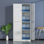 2-Door metallic office storage cabinet - Image 2