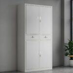 2-Door metallic office storage cabinet - Image 5