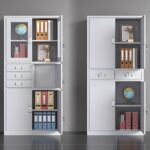 2 Door metallic storage safe cabinet - Image 4
