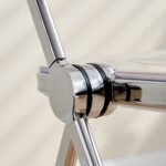 Modern Armless Folding Chair - Image 3