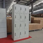 12-Locker steel office cabinet - Image 5
