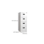 4-Drawers metallic office cabinet. - Image 2