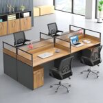 4-Way open view office workstation - Image 2