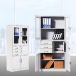Steel filling cabinet with safe - Image 2