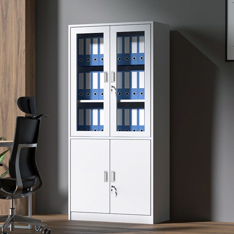 1200x1200-2023-11-09T161526.439.jpg 2-Door Half Glass Filing Office Cabinet - Image 1