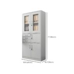 Steel Office Cabinet with Safe - Image 5