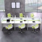 Modern Style Rectangular Computer Desk - Image 2