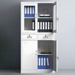 Two Door Metallic Office Cabinet - Image 3