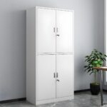 Modern Metallic Filing Cabinet - Image 3