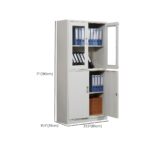 2-Door Metallic Office Cabinet - Image 4