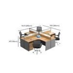 L-Shaped Modern Office Workstation - Image 4