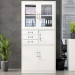 2-Door Metallic Office Safe Cabinet - Image 2