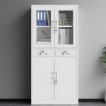 2-Door Metallic Office Storage Cabinet - Image 3