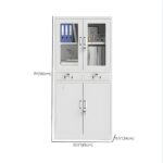 2-Door Metallic Office Storage Cabinet - Image 5