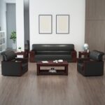 1 Table and 5 Seats for Office - Image 3