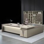 1.6 meters L-fashioned office desk - Image 2
