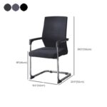 Upholstered Office Desk Chair - Image 5