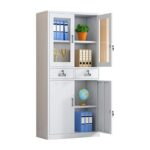 2-Door metallic office storage cabinet - Image 4