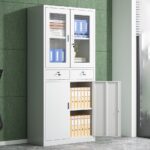 2-Door Metallic Office Cabinet - Image 4