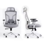 Ergonomic Upholstered Office Desk Chair - Image 4