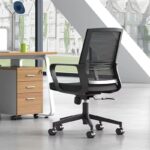 Ergonomic Upholstered Office Chair - Image 2