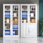 2-Door Metallic Office Cabinet(gray) - Image 3