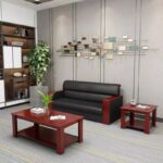 Modern Solid Wood Coffee Table - Image 3