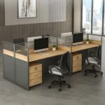 4-Way modular office workstation
