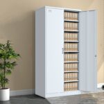 Modern Steel Shelf Storage Cabinet - Image 2