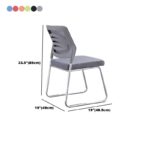 Ergonomic Armless Task Chair - Image 5