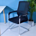 Modern Ergonomic Visitor Chair - Image 2