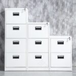 4-key four drawers file cabinet - Image 4
