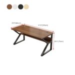 Industrial Writing Desk Manufactured Wood - Image 5